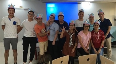 9～10月份员工生日庆祝会完满举行